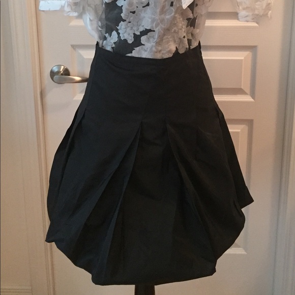 Rebecca Taylor Silk Skirt - Black - Picture 2 of 4